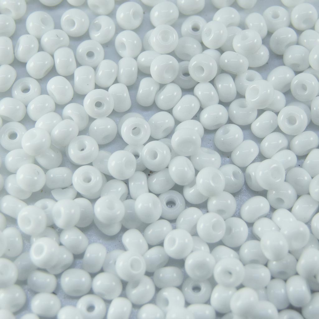 Miçanga 9/0 Opaca Branca 708200