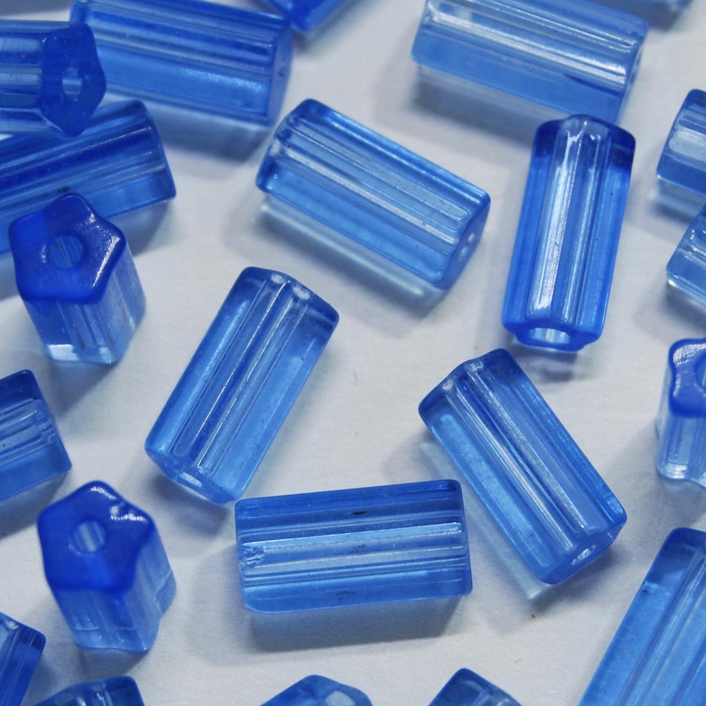 Atlas Transparente Azul Vidro 10x5 mm 708806