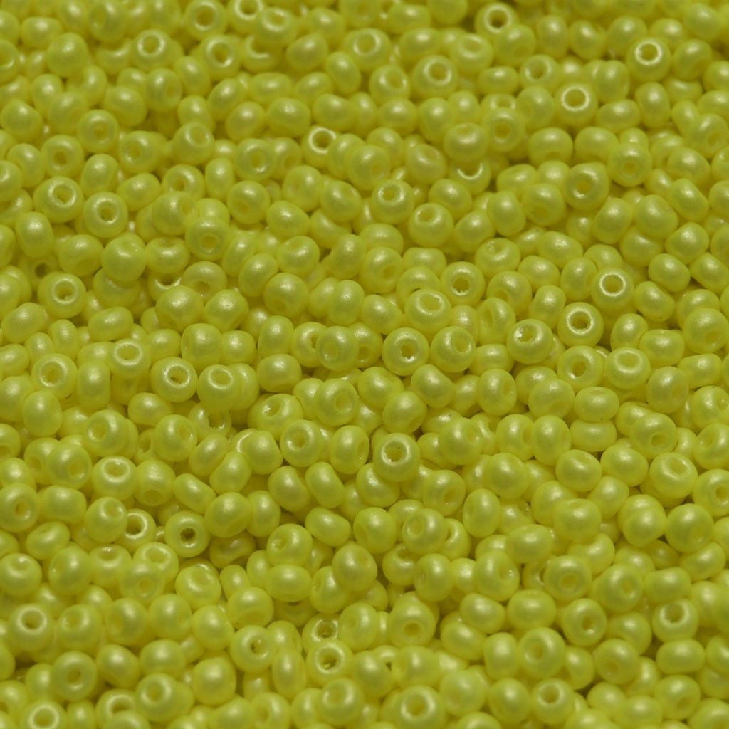 Miçanga 9/0 Cintilante Amarelo Limão 710030