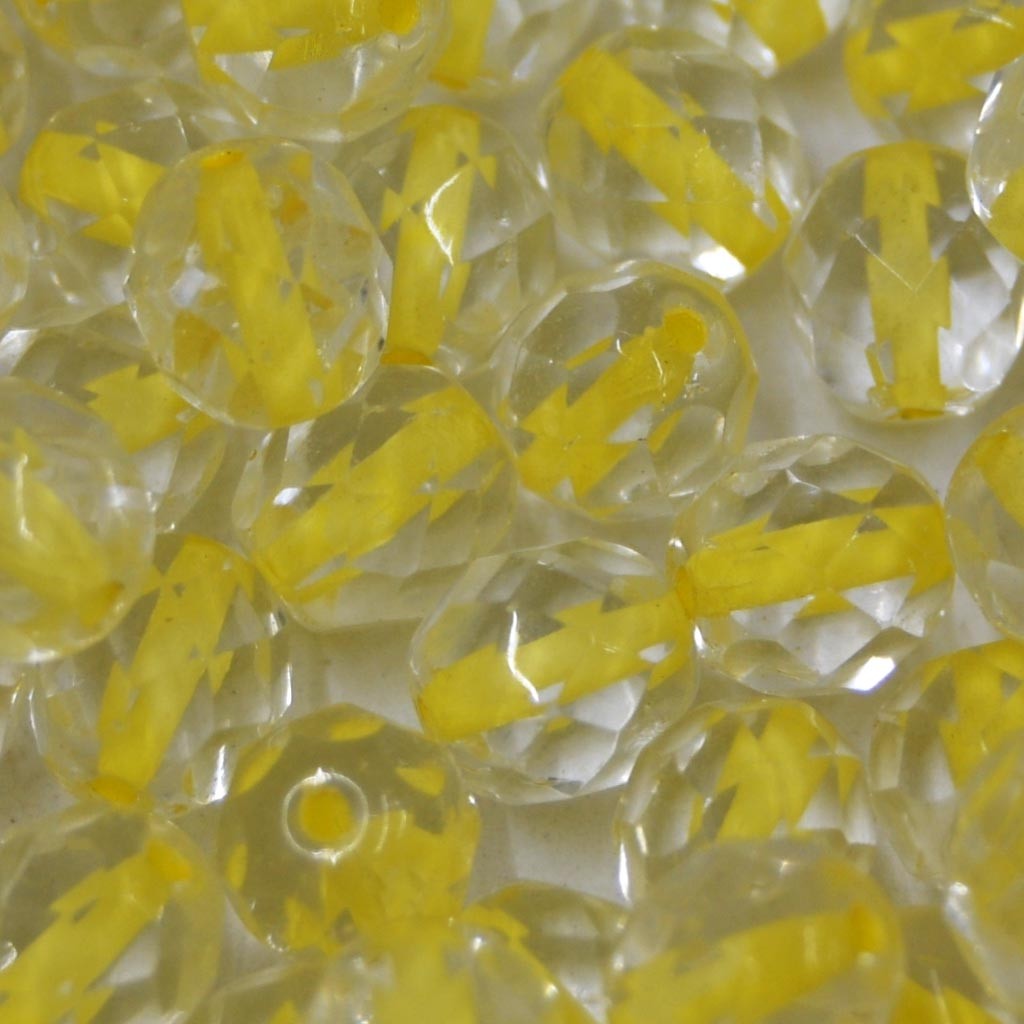 Cristal 8 mm Lined  Amarelo 710599
