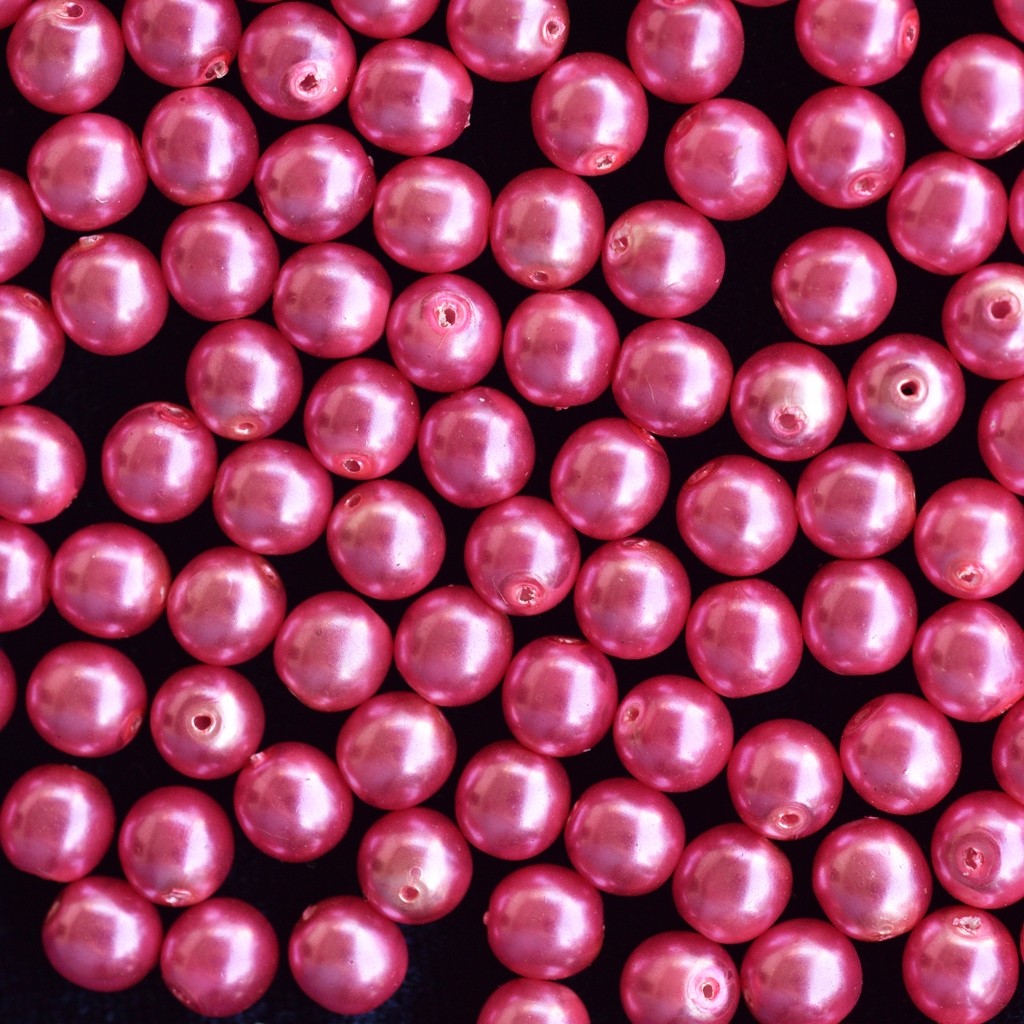 Pérola 6 mm Rosa Escuro 711747