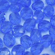 Cristal 8 mm Transparente Azul Anil 710226