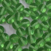 Conta de vidro Transparente Verde Médio 8 mm 711274