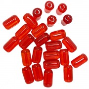 Firma  grande  24 x 13 mm Vermelho Transparente 708675